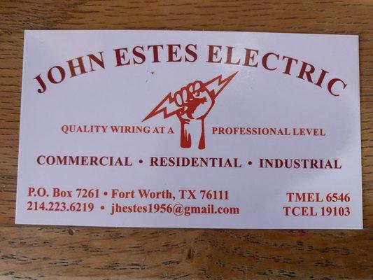 John Estes Electric