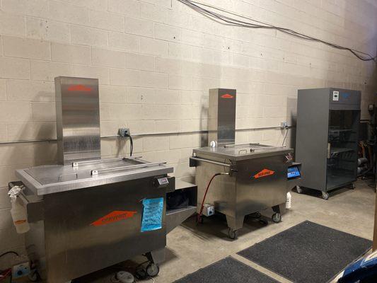 Here at SERVPRO of Sparrows Point, we have state of the art ultrasonic machines that can clean any smoke damaged item!