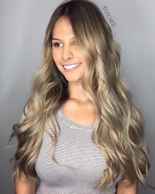 Full Balayage Highlights by George Ramirez