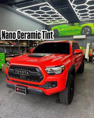 Nano Ceramic Tint on 2025 Tacoma TRD Pro