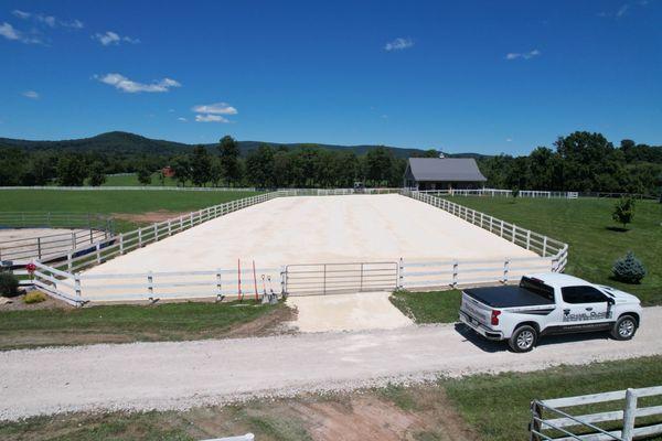 Horse Arena installation