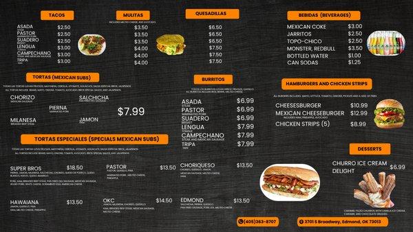 Super Bros Tacos,Tortas And More.