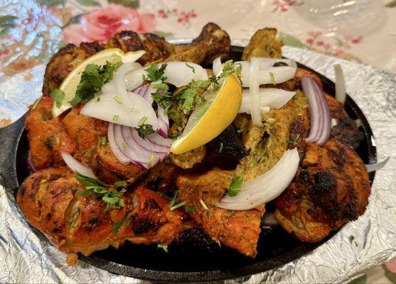 The mixed grill plate