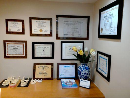 Some of Dr. Couch's degrees