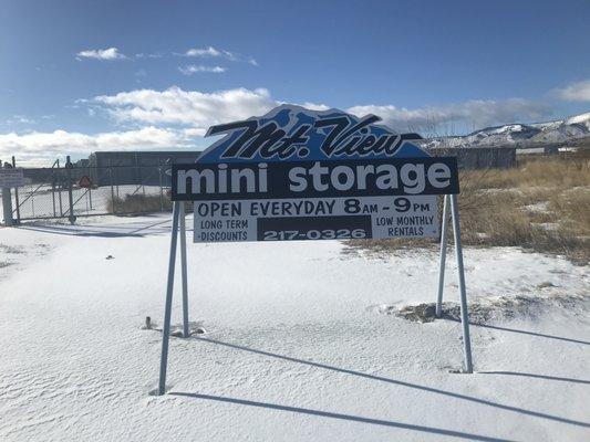 Mount View Ministorage
