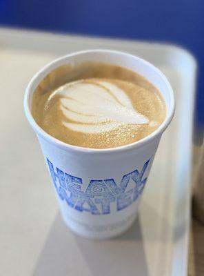 Hot cafe latte - $5.50 in Jan 2024