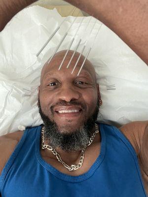 Hitting the spot every time. Pressure points tapped into addressing what is giving you grief. Yes it will help you to smile again.