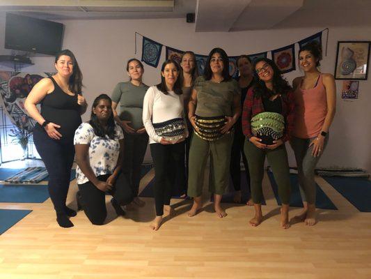 My last class before giving birth. So thankful for prénsala plus yoga