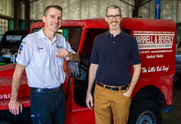 Fourth generation owners and brothers Lloyd and Nelson Beverly