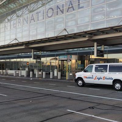 After we got drop off in SFO .