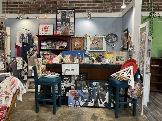 Our former shop inside the mall in Lake Zurich...huge thanks to Dennis Murphy & The Murco Group for helping us in and out there!