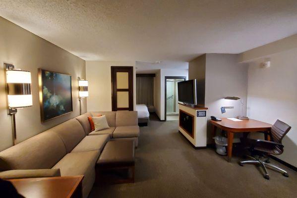 Inside the Hyatt Place