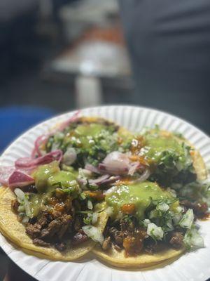Carne asada taco