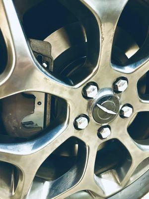 Brakes and rotors look great!