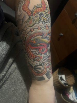 Outer arm half sleeve
