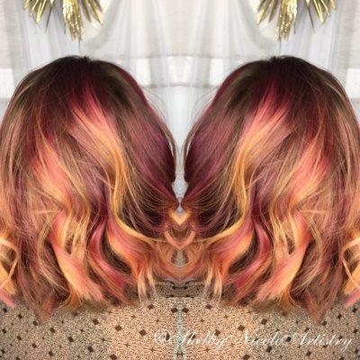 Sunset balayage
