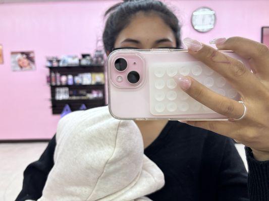 I wish I took a before I absolutely love my eyebrows from here so glad I stopped in Im only coming here from now on!