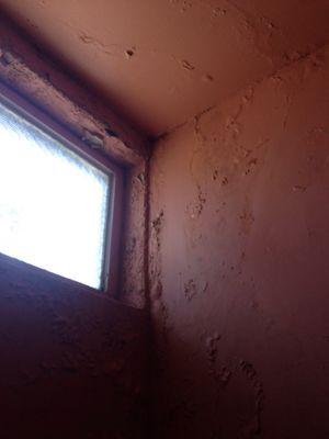 This is the restroom, they have a small window where you put your urine. Literally they can see you.