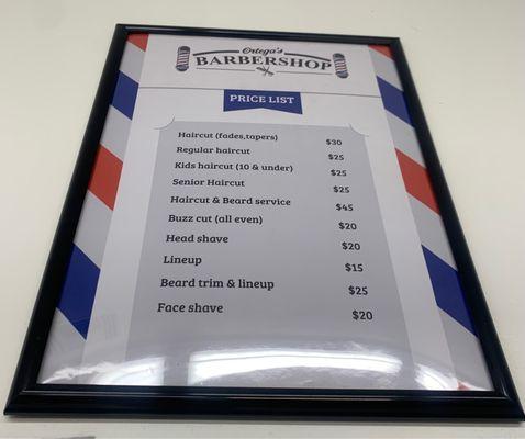 Ortega’s Barbershop