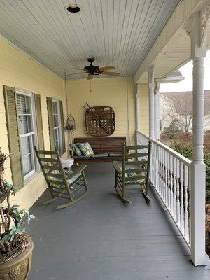Great porch