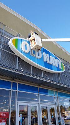 Older L.E.D retrofit, service work ticket after previous company botched wiring.