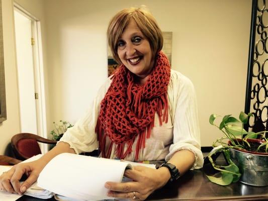 Colleen, Friendly and efficient secretary