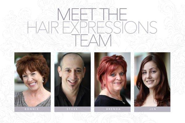 Our stylists will work with you to create a style that’s flattering to your face shape and hair type, yet easy to maintain!