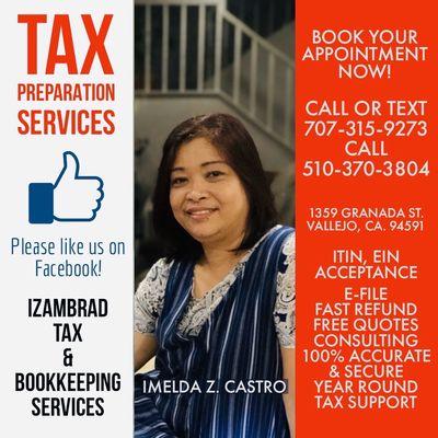 Izambrad Tax & Bookkeeping Services