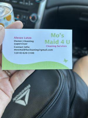 Mo’s Maid 4 U Cleaning