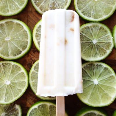 Our key lime pie pop