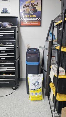 Installation went fast and the unit was smaller than I expected.