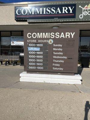Commissary At Great Lakes