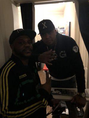 Me and Skyzoo after the show @ AMFM