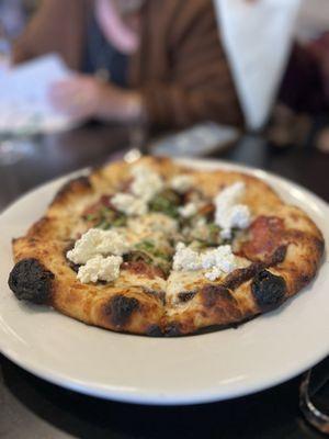 Figgy piggy wood brick pizza