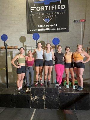 From the competition Holiday Heroes the gym put on early December.