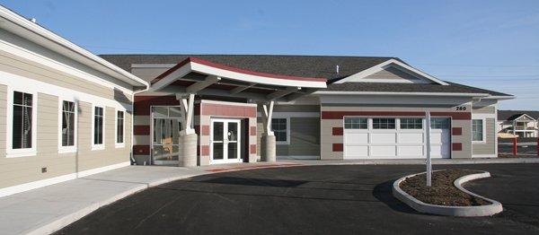 Building where Laboratory Alliance operates its patient service center in the Township 5 plaza