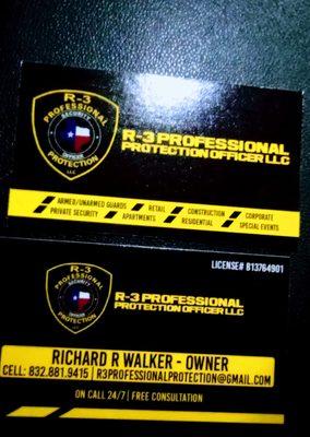 R-3 Professional Protection Officer