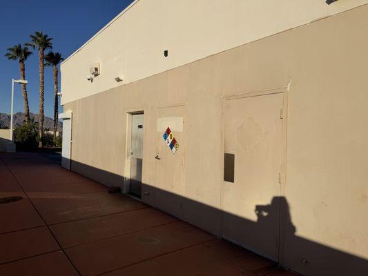 Restrooms are behind the building! 11.25.2025