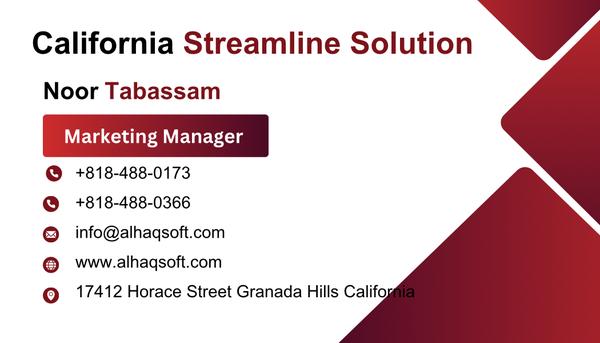 California Streamline Solution