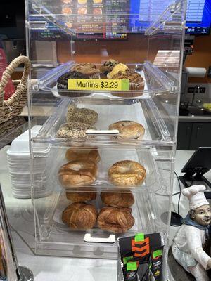 Muffin and bagels