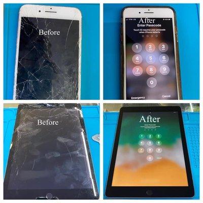 My tablet and my phone fixed super cheap and fast looks like new