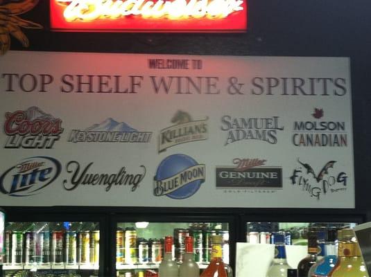 Top Shelf Wine & Spirits