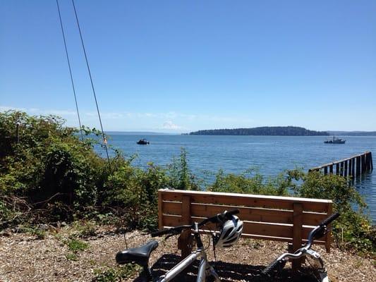 South beach view of Mt. Rainier