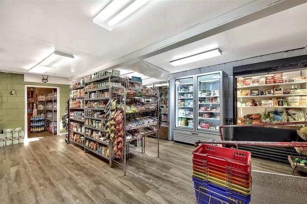 We have a variety of groceries: gluten free options, organic meat cheese & milk, bread, produce, spices, sodas, coffee, snacks & more