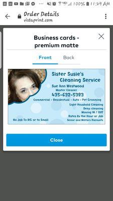 Sister Susie's Cleaning Service