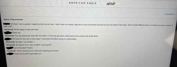 American Eagle Store