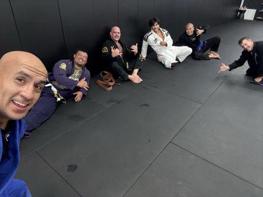 Post morning gi class rolls