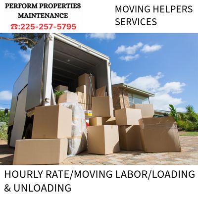 Moving helpers services