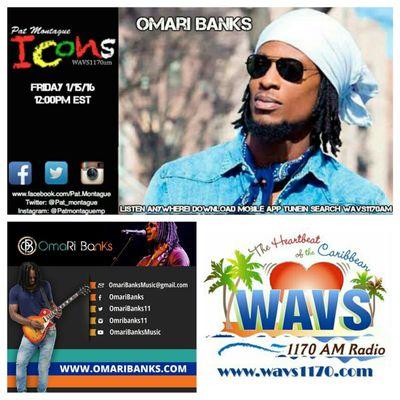 Pat Montague Omari Banks WAVS1170 radio