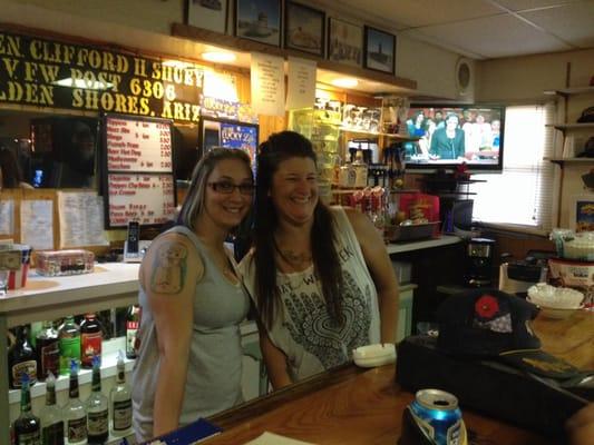 Still and the new bartender Ashley